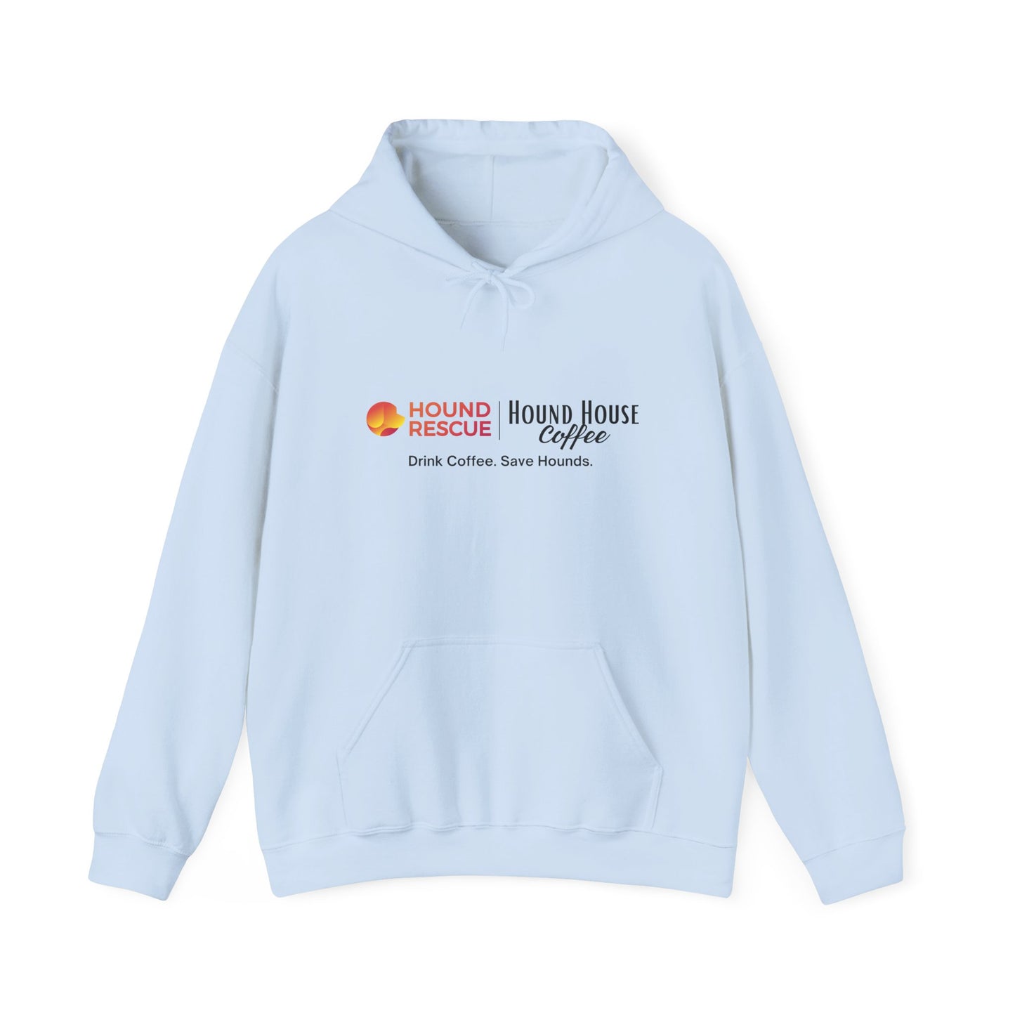 Hound Rescue X Hound House Coffee Unisex Heavy Blend™ Hooded Sweatshirt