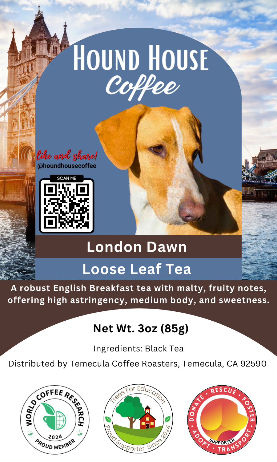 London Dawn (Loose Leaf Tea) (English Breakfast)