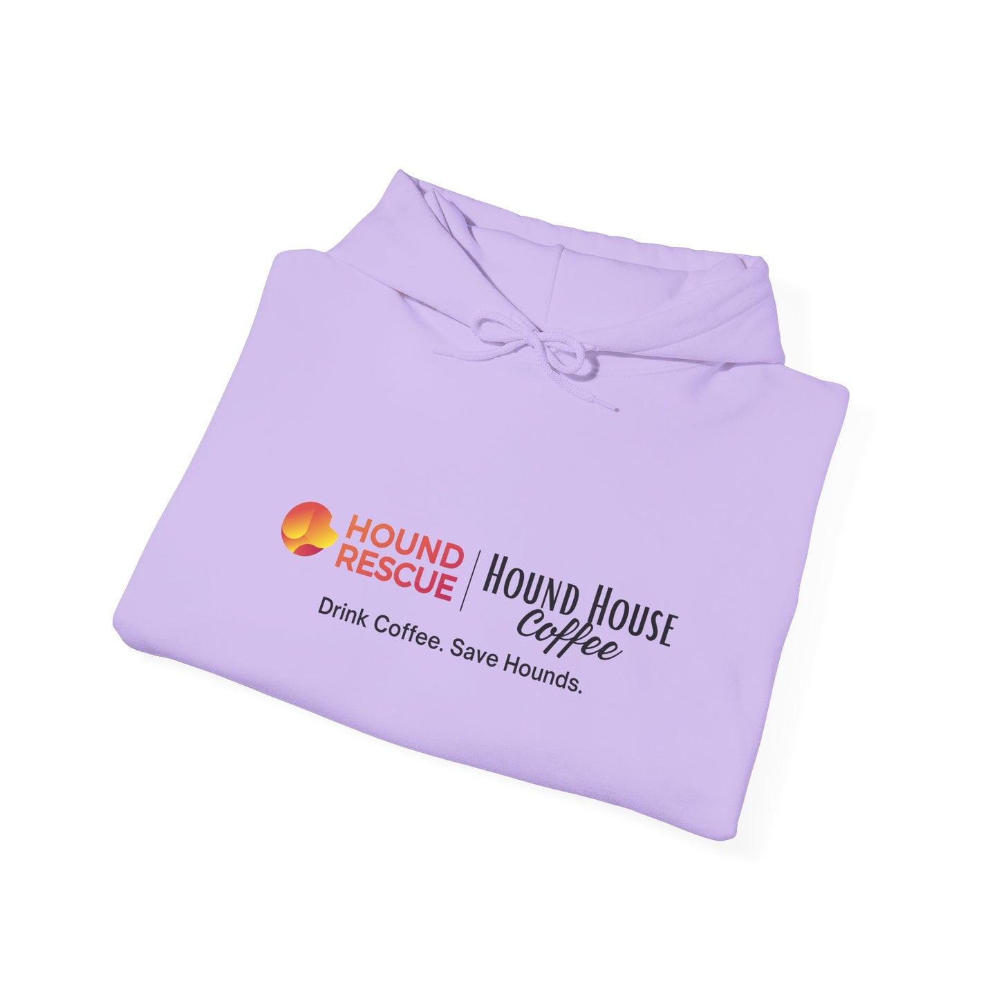 Hound Rescue X Hound House Coffee Unisex Heavy Blend™ Hooded Sweatshirt