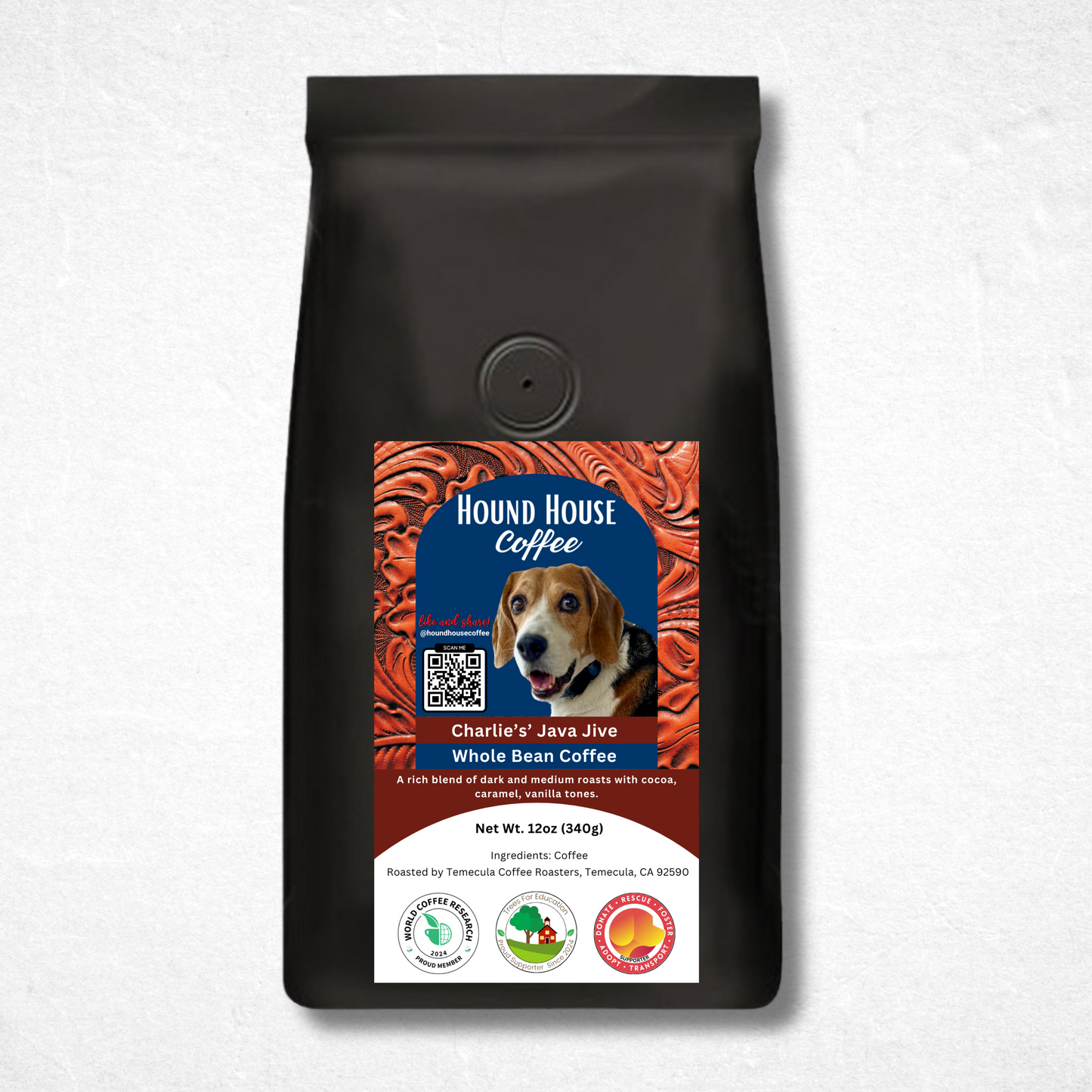 Charlie's Java Jive (Medium-Dark Roast)