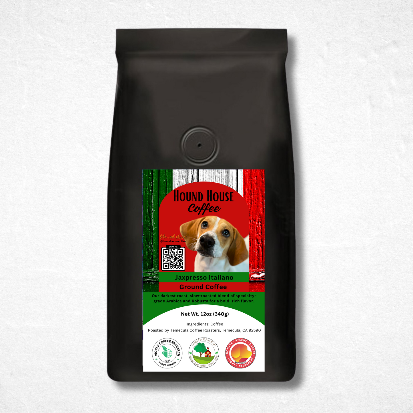 Jaxpresso Italiano  (Italian Roast) (Darkest)