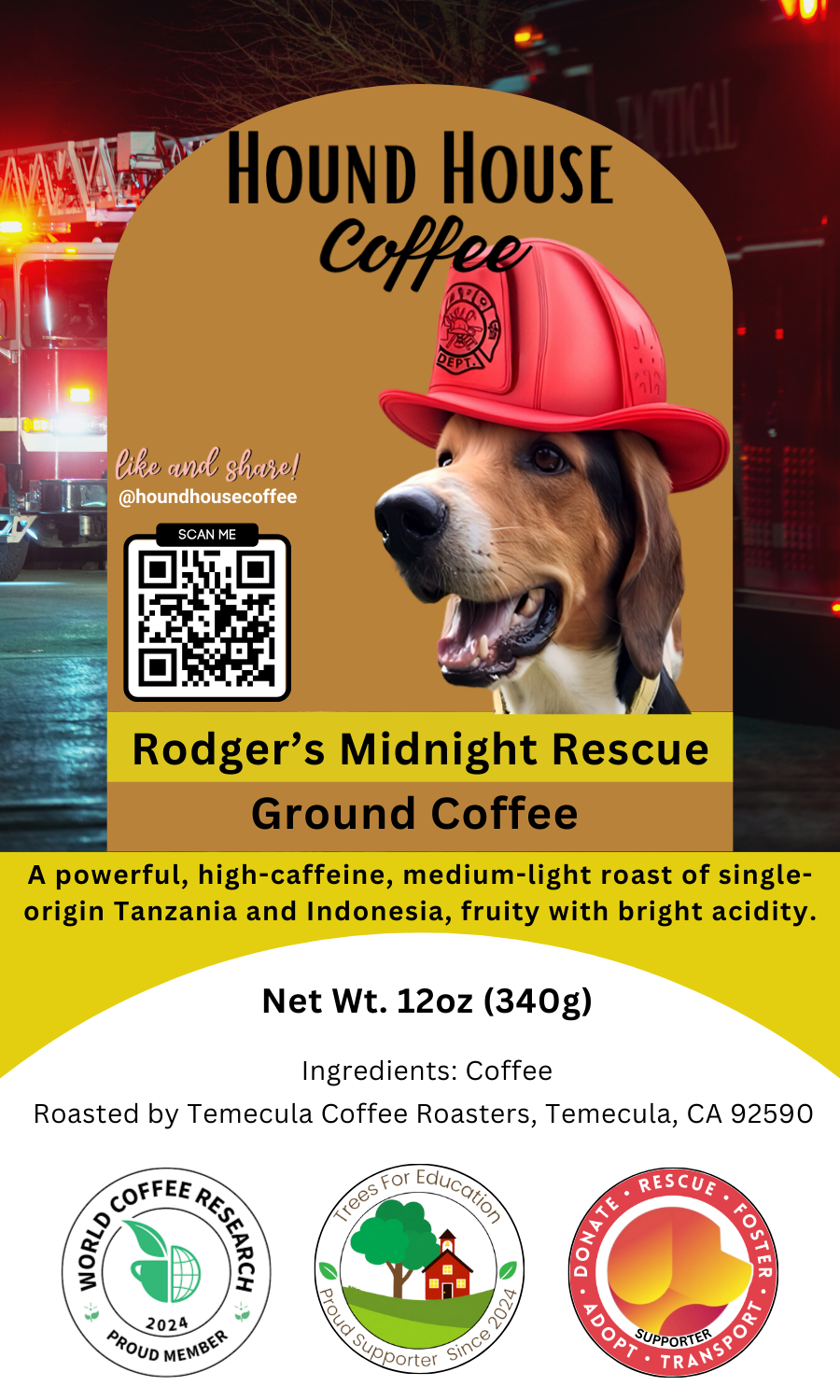 Rodger's Midnight Rescue (Max Caffeine)