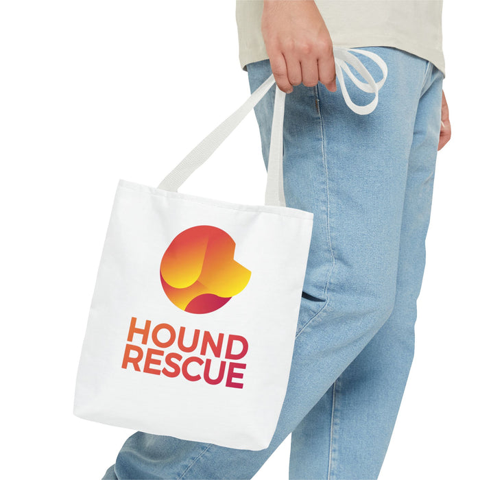 Hound Rescue Tote Bag (White)