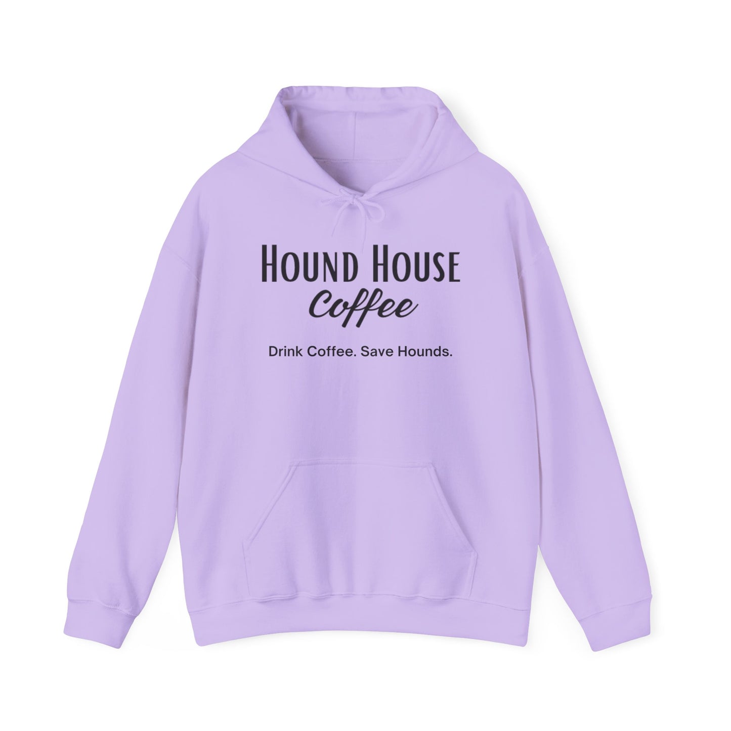 Hound House Coffee Unisex Hooded Sweatshirt: Cozy Up and Show Your Love for Hounds