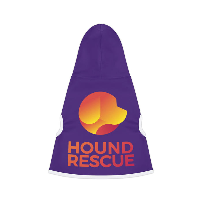 Hound Rescue Pet Hoodie (Purple)
