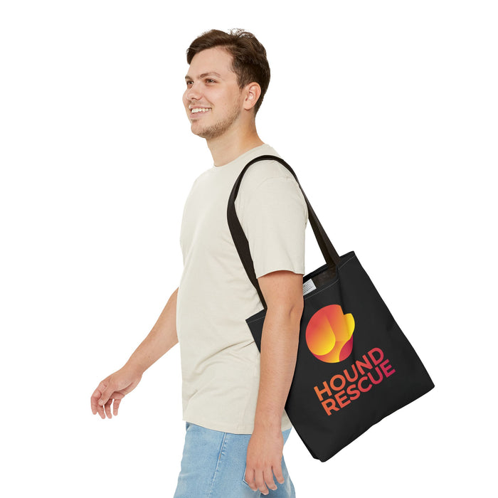 Hound Rescue Tote Bag (Black)