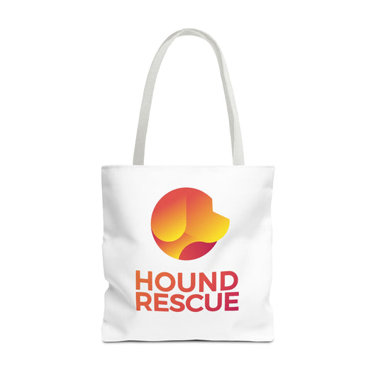 Hound Rescue Tote Bag (White)