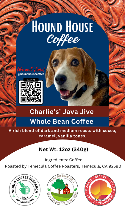 Charlie's Java Jive  (Medium-Dark Roast)