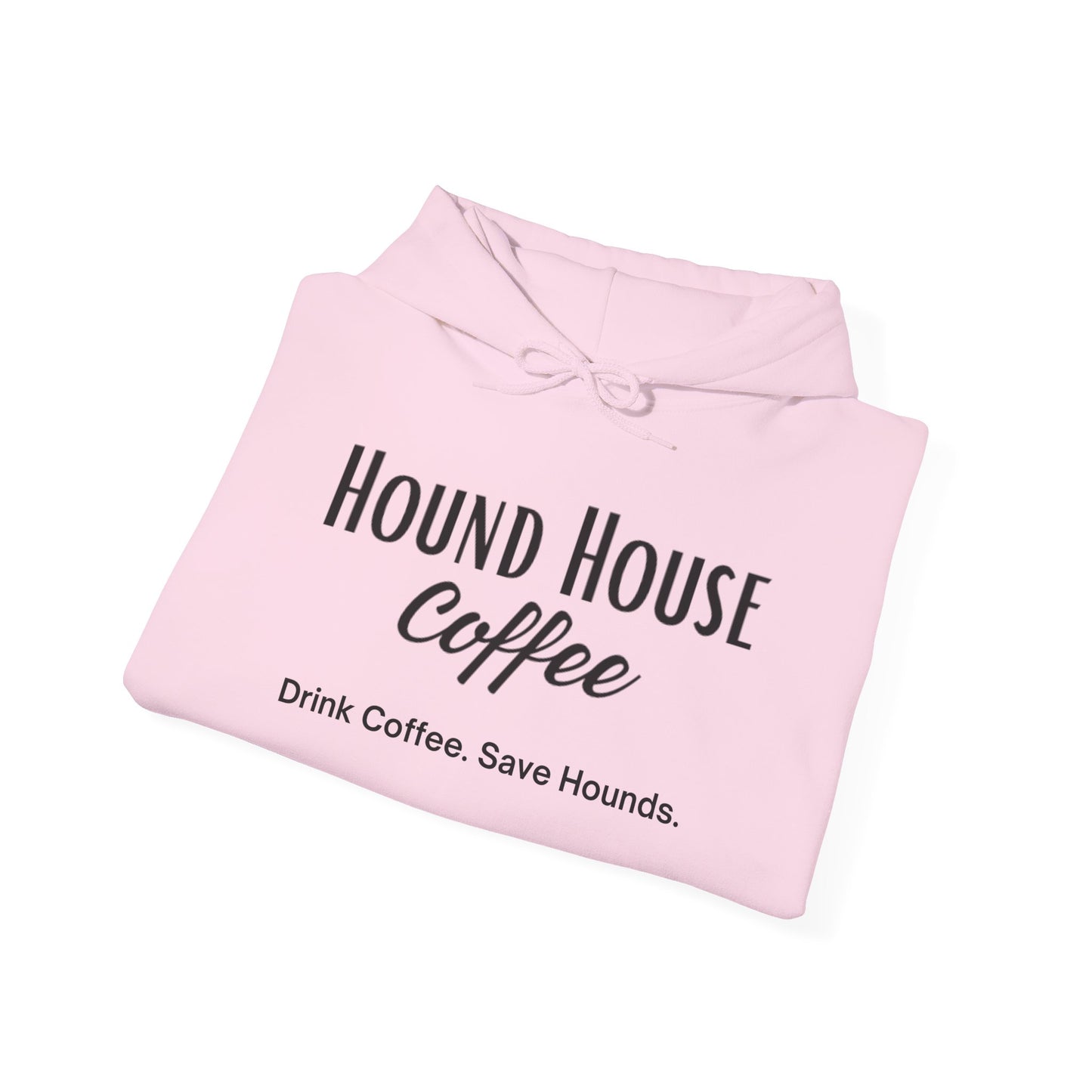 Hound House Coffee Unisex Hooded Sweatshirt: Cozy Up and Show Your Love for Hounds