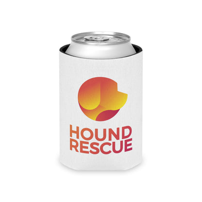 Hound Rescue Can Cooler (White)