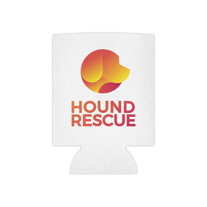 Hound Rescue Can Cooler (White)