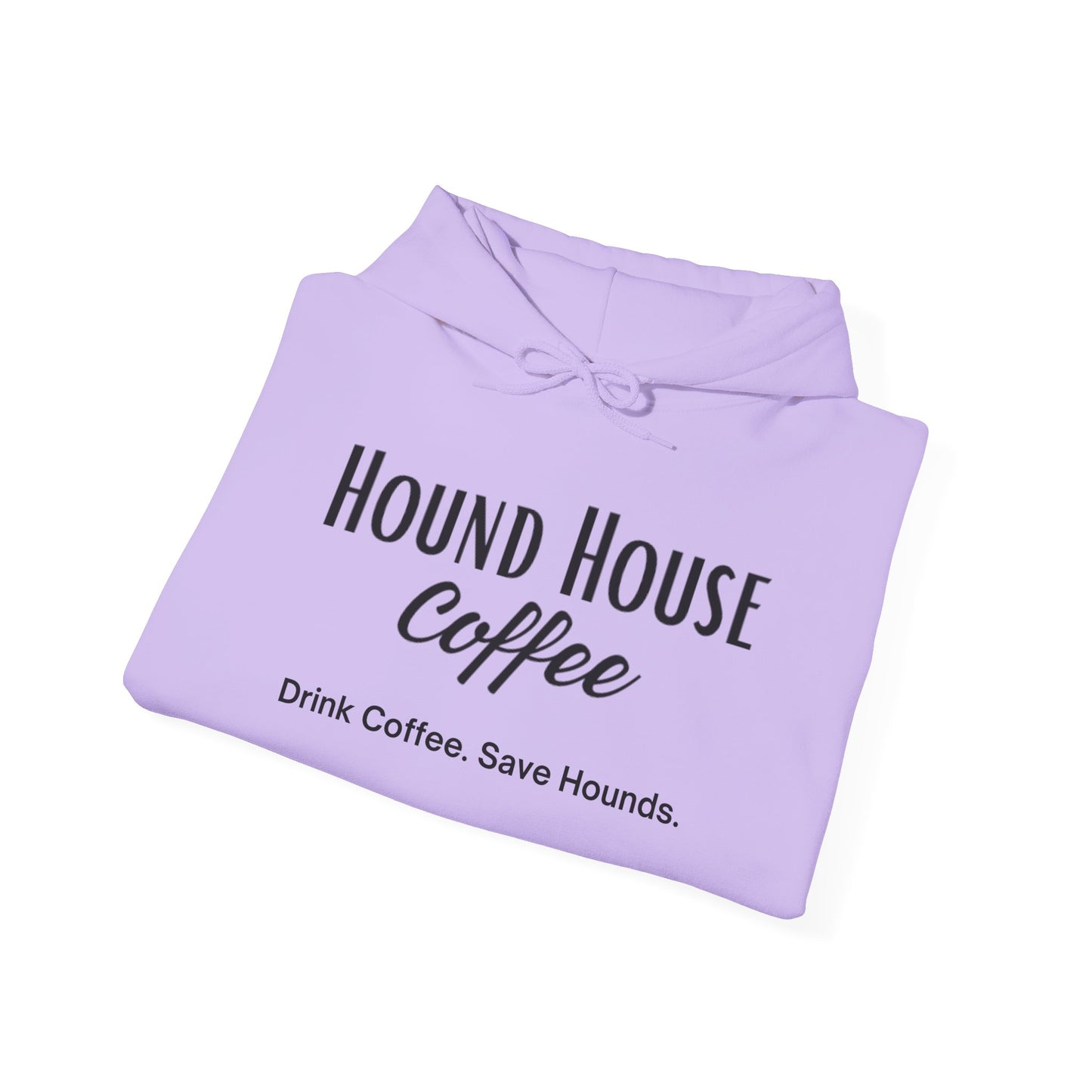 Hound House Coffee Unisex Hooded Sweatshirt: Cozy Up and Show Your Love for Hounds