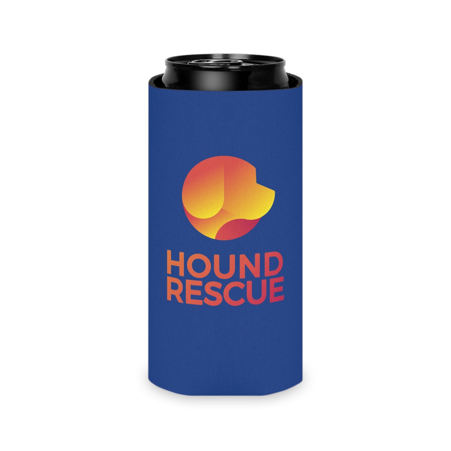 Hound Rescue Can Cooler (Blue)