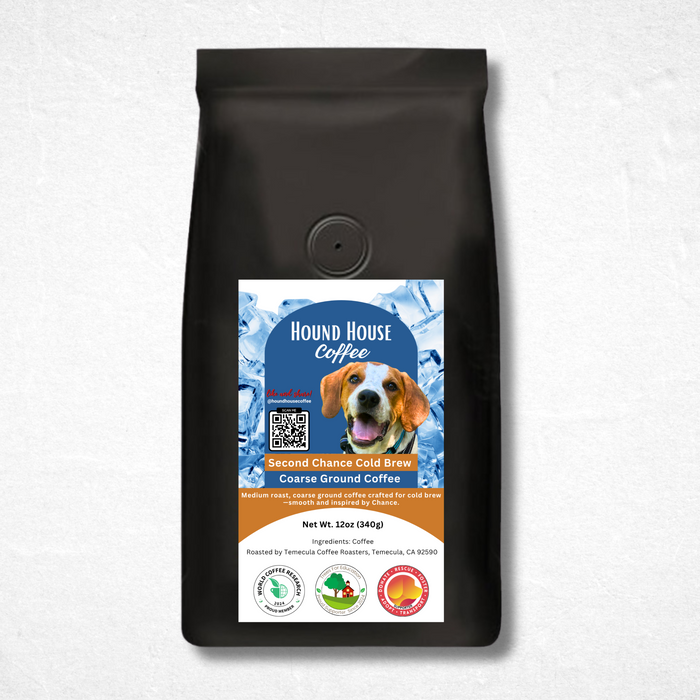 Second Chance Cold Brew (Coarse Ground) (Medium Roast) (Crafted for Cold Brew)